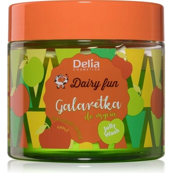 Delia Cosmetics Dairy Fun sprchové želé Apple 350 g