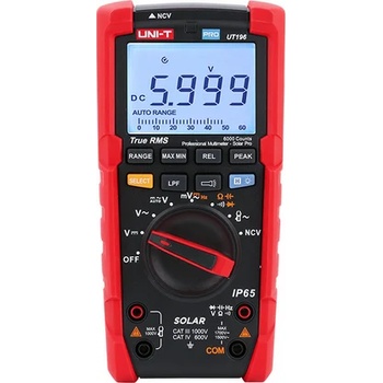 UNI-T Соларен мултиметър UT196 1700V DC True RMS Professional Multimeter - Solar Pro