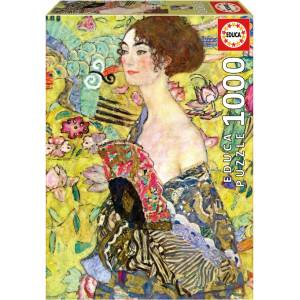 Educa Пъзел Educa - Дама с ветрило, Густав Климт, 1000 части (EDU19932)