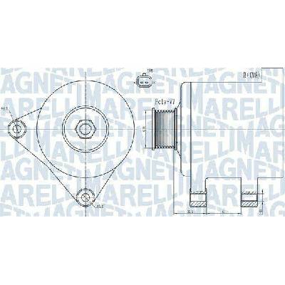 Generátor MAGNETI MARELLI 063731918010