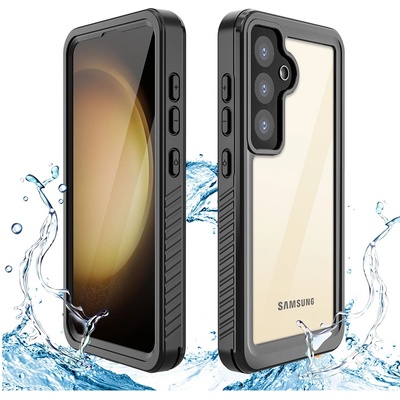 ShellBox Калъф за Samsung Galaxy S24 Plus - водоустойчив корпус ShellBox IP68 - черен