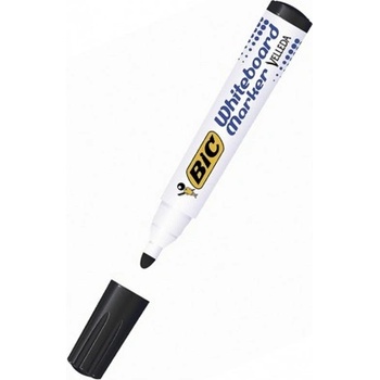 BIC Маркер BIC Velleda 1701, черен, от 1.3 до 2.5 mm, за бяла дъска, цената е за 1бр. (продава се в опаковка от 12бр. ) (OK4692)