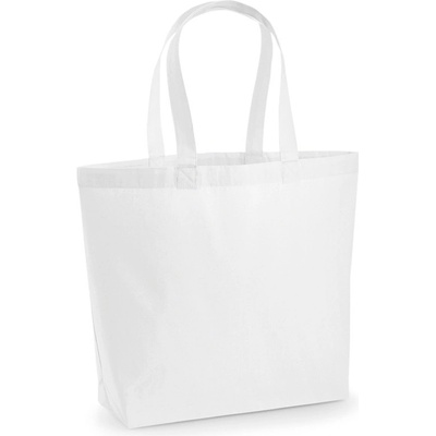 Westford Mill Nákupná taška WM225 White 35x39x13,5 cm