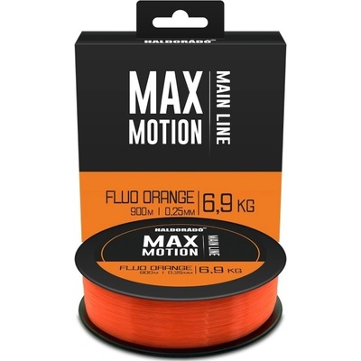 Haldorádó MAX MOTION Fluo Orange 900 m 0,25 mm 6,9 kg