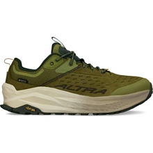 Altra M Olympus 6 Hike Low Gtx pánske turistické topánky zelená hnedá
