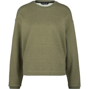 Stoic Дамски пуловер Stoic Women's MMXX. Kumla Loose Fit Crew Neck Jumper - Olive Green / Melange (117-3434-0314)