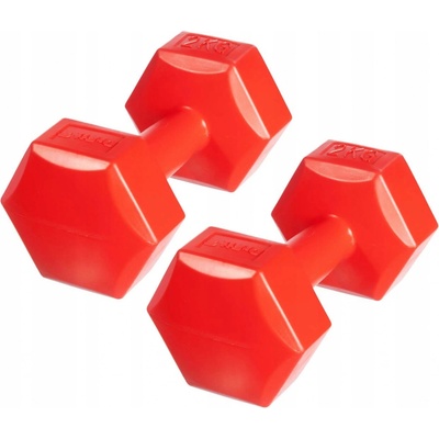 DrFit Bitumenové činky pevné 2 x 2 kg
