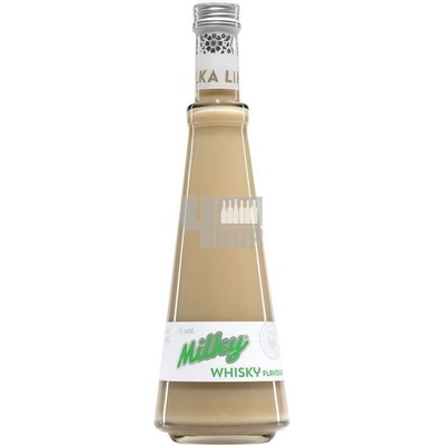 Metelka Milky Whisky Flavour 14,4% 0,5 l (holá láhev)
