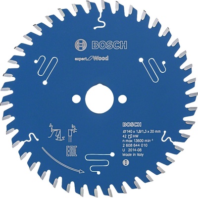 Bosch pilové kotouče Expert for WOOD 140 x 20 x 1,8/1,3 x 42z – Zboží Dáma