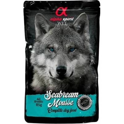 Alpha Spirit Dog Sea Bream Mousse 85 g