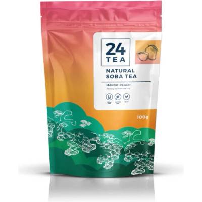 24TEA Pohánkový čaj mango broskyňa 100 g