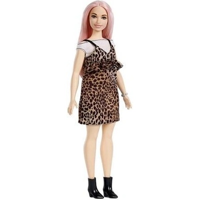 Barbie Modelka 109 leopardí šaty