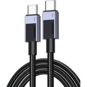 UGREEN Кабел за бързо зареждане от USB-C към USB-C PD Space grey 0, 5 м L512