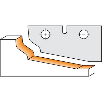 CMT Nůž pro C694012 - pár žiletek G 50x25x2mm