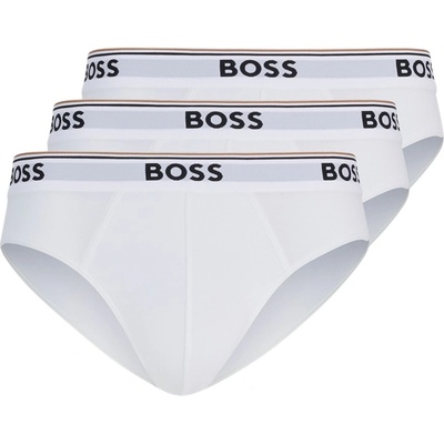 Boss Слипове Boss Men's 3 Pack Briefs - White 100