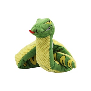Uniq Pets Plush Dog Toy Long Stretchable Snake - плюшена змия за кучета 100 cm
