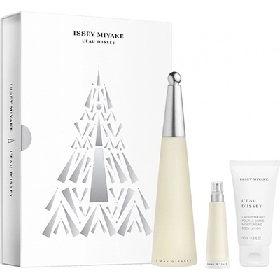 Issey Miyake L'Eau D'Issey подаръчен комплект с тоалетна вода 100мл и мини 10мл за жени 1 бр