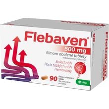 Flebaven 500 mg filmom obalené tablety tbl.flm. 90 x 500 mg