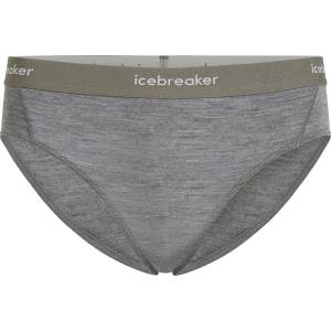 Icebreaker Дамско мериносово термобельо Icebreaker Women's 125 Cool-Lite Sprite Hipster Merino base layer - Gritstone Heather - размер XS (115-2259-0411)