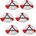 Mobilly резервни глави за Vileda TURBO 2v1, 6 бр (vileda turbo 6 pcs)