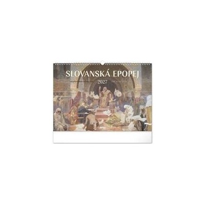 Slovanská epopoj nástěnný autor neuvedený 2027