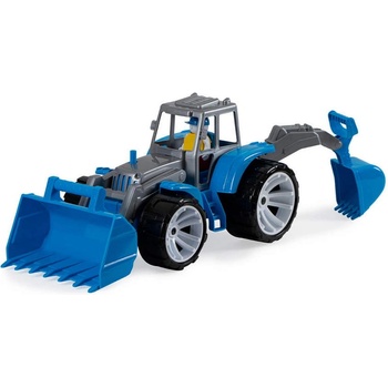 Трактор с 2 гребла в мрежа