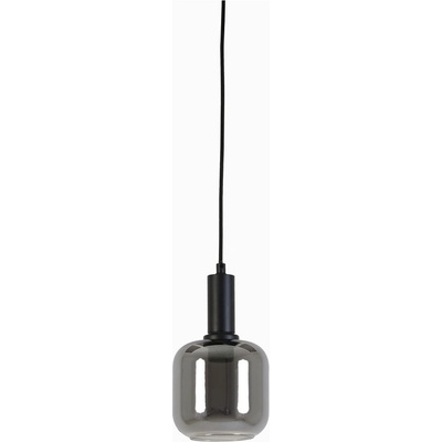 Light & Living Сива лампа за таван със стъклен абажур ø 21 cm Lekar - Light & Living (2950365)