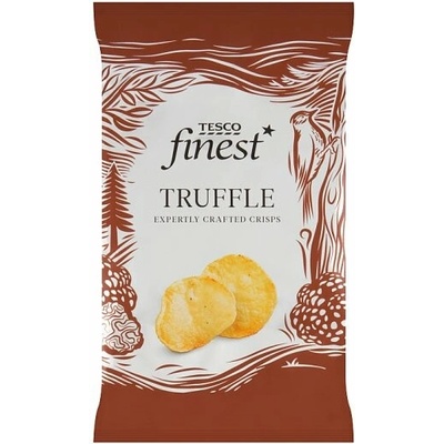 Tesco Finest Smažené bramborové lupínky s lanýžem 150 g