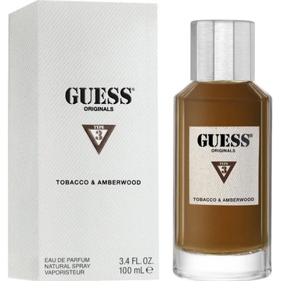 Guess Type 3 Tobacco & Amberwood parfumovaná voda unisex 100 ml