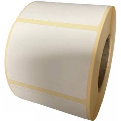 Termo Etiketa 60 mm x 50 mm, Thermo eco, Biela, Dutinka 40 mm, 1500 ks/kotúč, Permanentné lepidlo, Priemer kotúča 81 mm