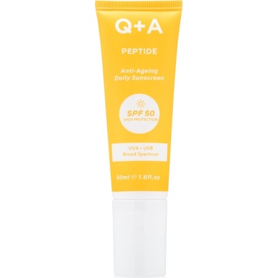 Q+A Peptide защитен крем за лице SPF 50 50ml