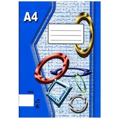 BRUDER Sešit 460 EKO /A4 čistý