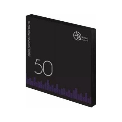 Audio Anatomy Vnitřní antistatické obaly Deluxe Audiophile Černé 50 ks