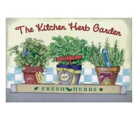 Ceduľa The Kitchen Herb Garden
