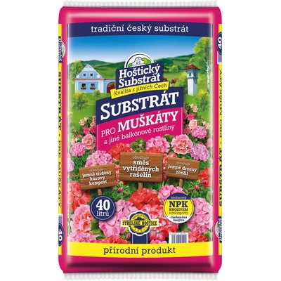 Forestina Hoštický Pro muškáty 40 l
