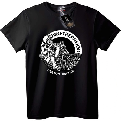NOONEBRAND Тениска Братство Custom Culture - 2XL, Black