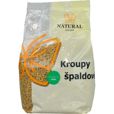 Natural Jihlava Špaldové kroupy 0,5 kg – Zboží Dáma