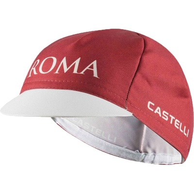 Castelli Giro Tappa cap Chalk/ Red ochre