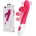 Вибратор с навиващ се клитор стимулатор, 20см. - Rolling Vibrator (D-240550)