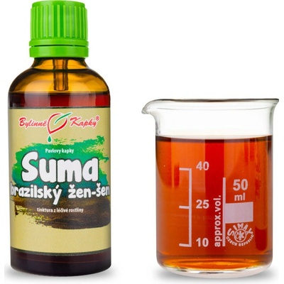 Suma brazilský žen-šen kvapky tinktúra 50 ml
