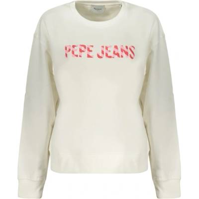 Pepe Jeans Дамски суитшърт с цип pepe jeans, Размер m, Цвят Бяло (pl5800099celeste_bi808)