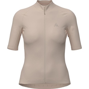 7mesh Фланелка с къс ръкав за колоездене 7mesh Women's Atlas Jersey S/S Cycling jersey - Almond - размер XL (156-2564-0115)