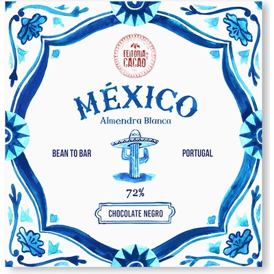 Feitoria do Cacao 72% hořká čokoláda Mexico Almendra Blanca 50 g