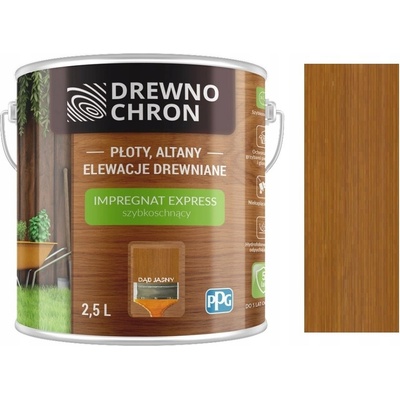 Drewnochron Impregnát Express Světlý Dub 2,5L