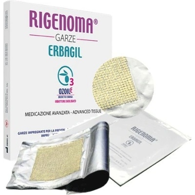 RIGENOMA impregnované nepriľnavé krytie s OZOILE 10 ks