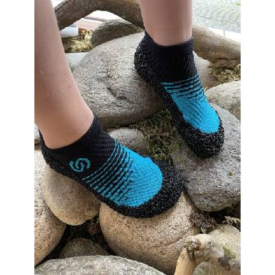 Dětské barefoot ponožkoboty Skinners Kids line 2.0 LAGOONE modré - LuckyShoes.cz Velikost ponožkoboty dětské: 28-29