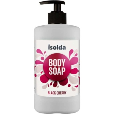 Isolda tekuté mýdlo Black cherry s pumpičkou 400 ml