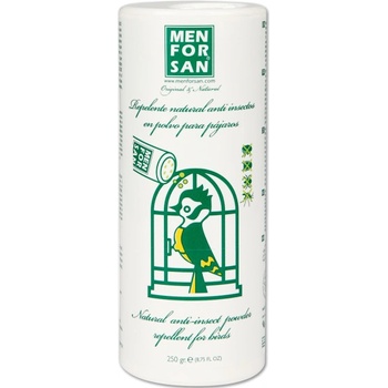 MenForSan Antiparazitný púder pre vtáky 250 g