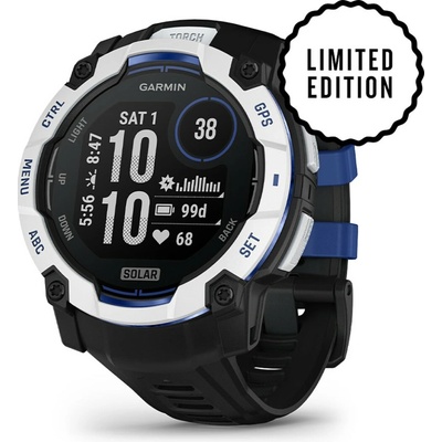 Garmin Instinct 3 50mm Solar,Tactical Edition Black, Black silicone band 010-02935-50