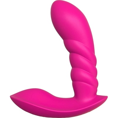 Sunfo smart rechargeable waterproof attachable vibrator pink